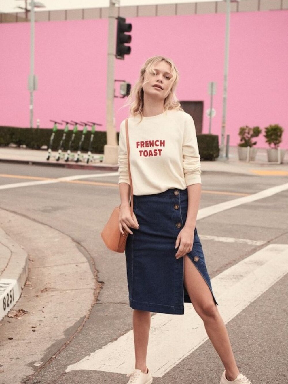 Sezane denim skirt - Picture 2 of 12